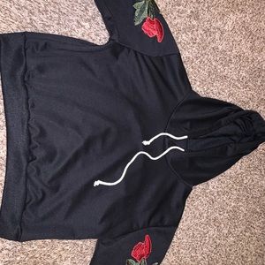 Hoodie/ crop top